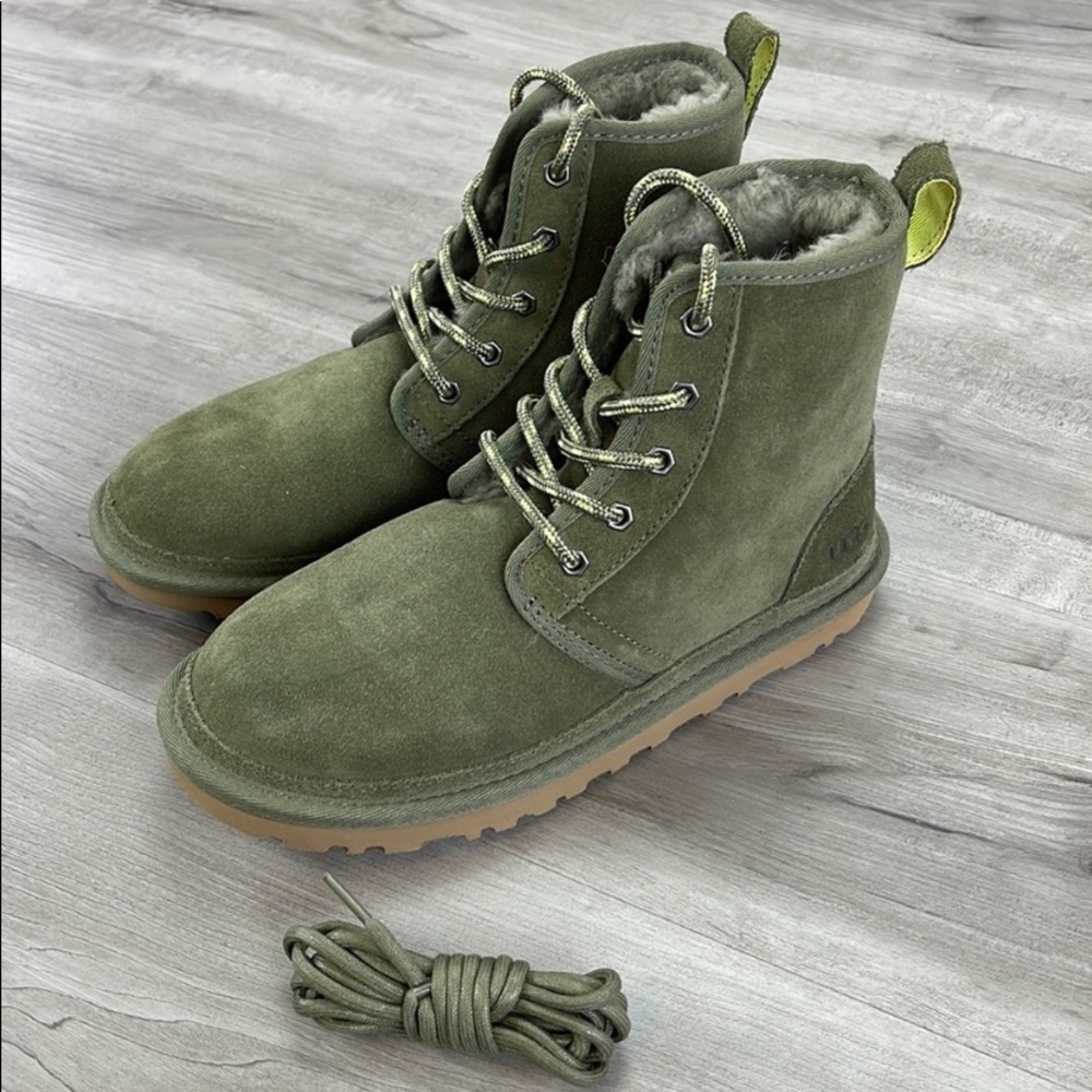 🌿UGG🌿 W NEUMEL HIGH SHOE LACE GREEN BOOT